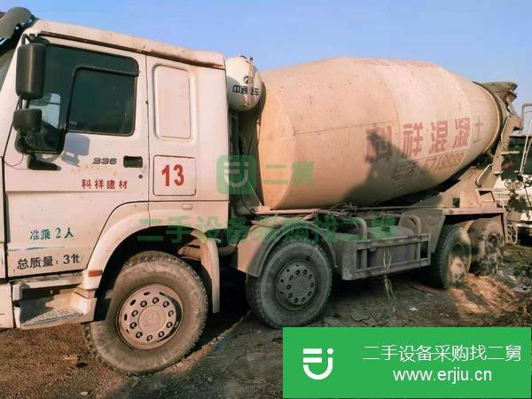 浙江出售二手豪沃國三攪拌車18方車況完美