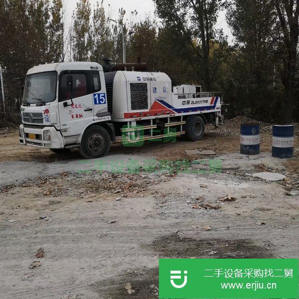 山東出售二手中聯(lián)10018車載泵手續(xù)齊全車況板正