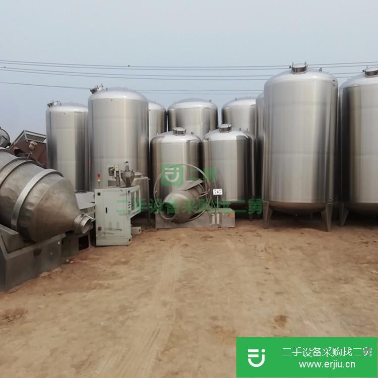 山東出售二手不銹鋼儲罐