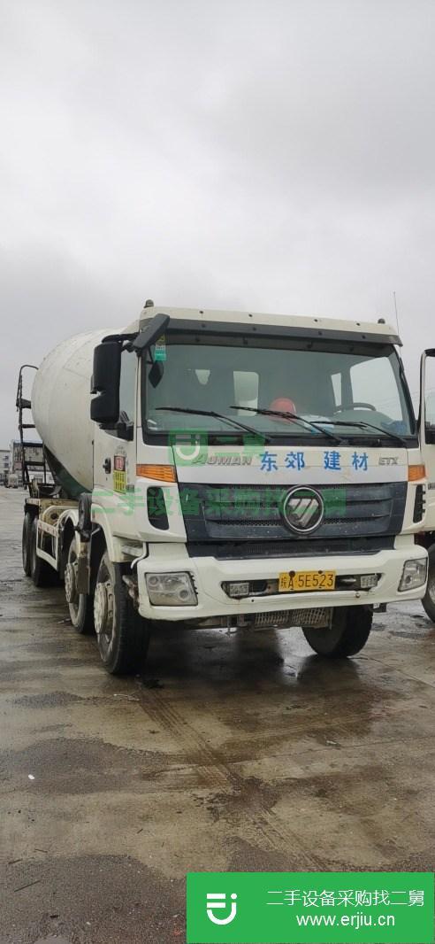 江蘇出售二手國三歐曼攪拌車車況良好