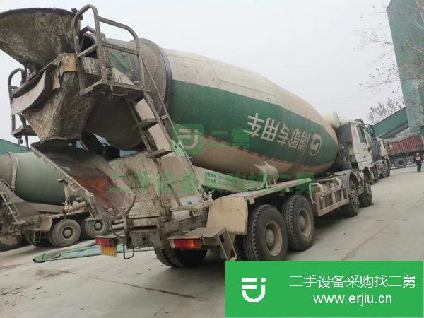河北出售二手德龍攪拌車，大20方國四排放