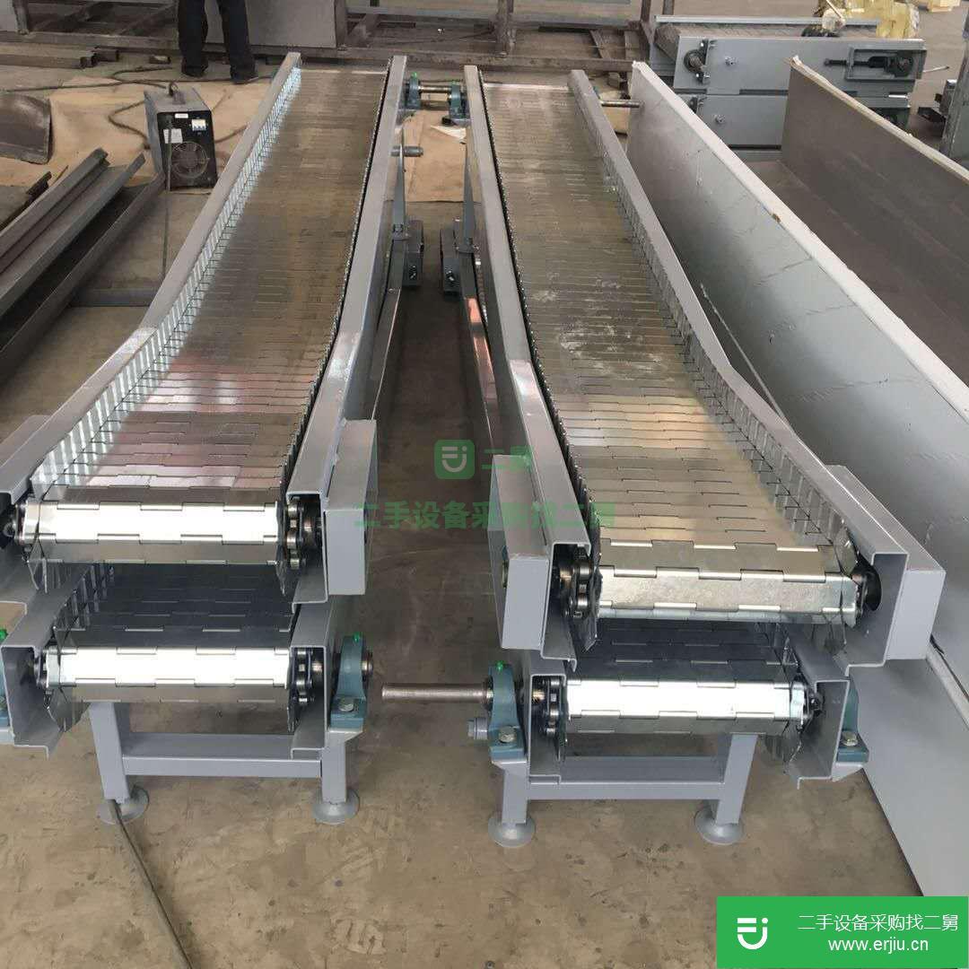 山東出售二手TY-097不銹鋼鏈板輸送機