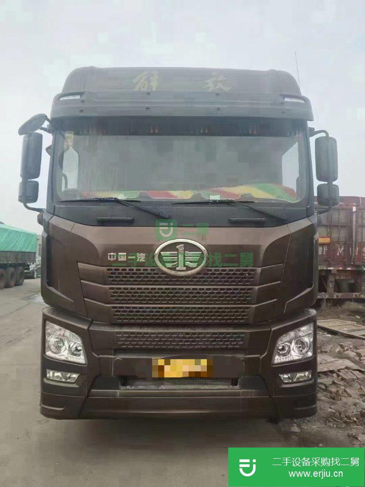 山東出售二手青島解放508馬力半掛車