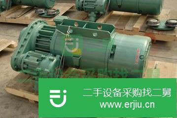 山東出售二手MD型鋼絲繩電動葫蘆0.5噸