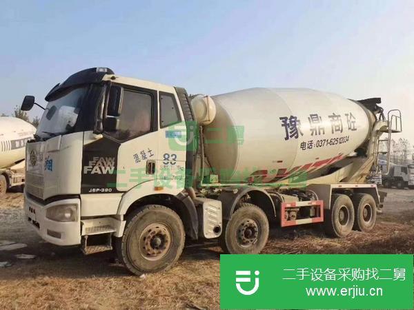 廣西出售二手大18方解放攪拌車  亞特上裝 國四