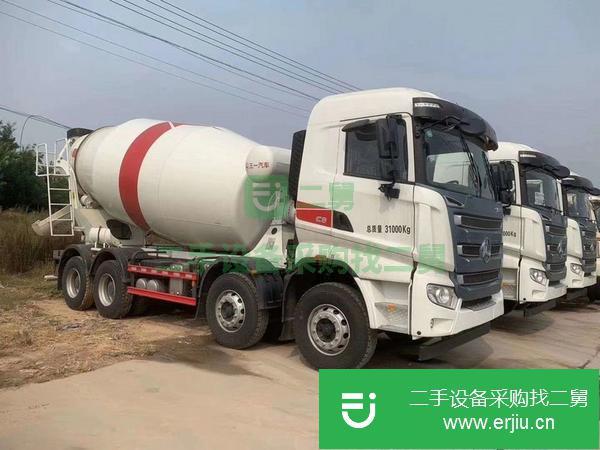 江蘇出售二手三一輕量化前四后八國五攪拌罐車