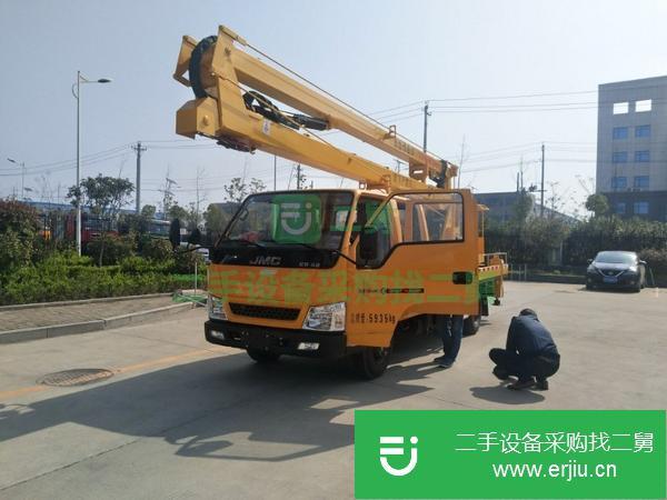 甘肅出售二手16米曲臂式高空作業車