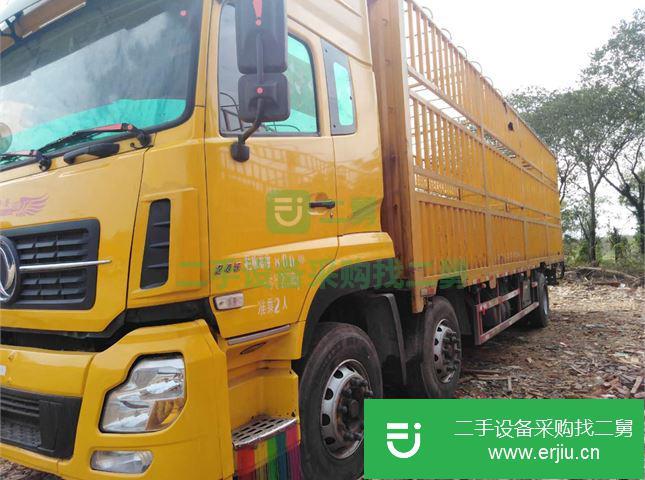 江西出售二手東風天龍倉柵式載貨車