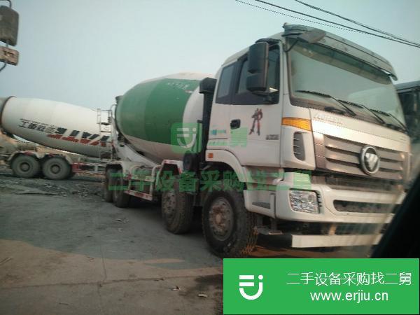 青海出售二手歐曼12方混凝土攪拌車手續齊全