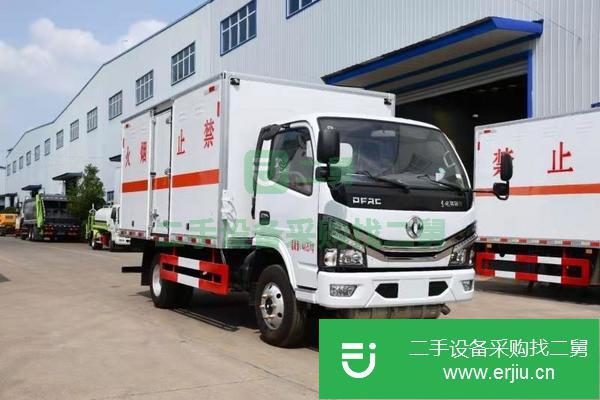 江西出售二手東風多利卡廂式危險品運輸車