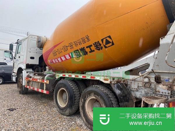 山東出售二手14年豪沃國四12方攪拌罐車