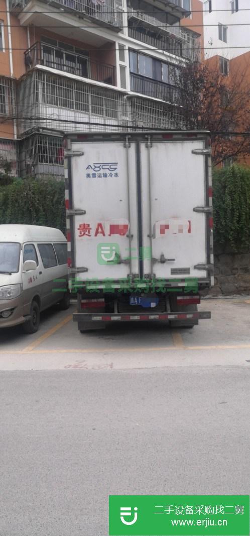 貴州二手江淮v6155馬力冷藏車
