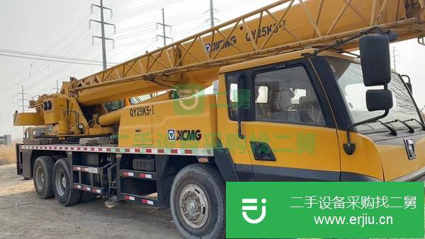 遼寧出售二手12年8月徐工25k5-1汽車吊