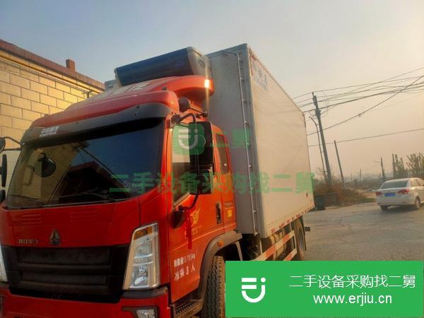 河北出售二手豪沃5.2米冷藏車