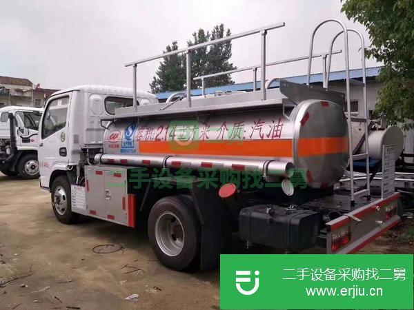 遼寧出售二手東風多利卡2噸油罐車全柴88馬力發動機