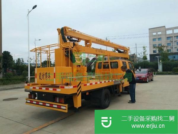 甘肅出售二手16米曲臂式高空作業車
