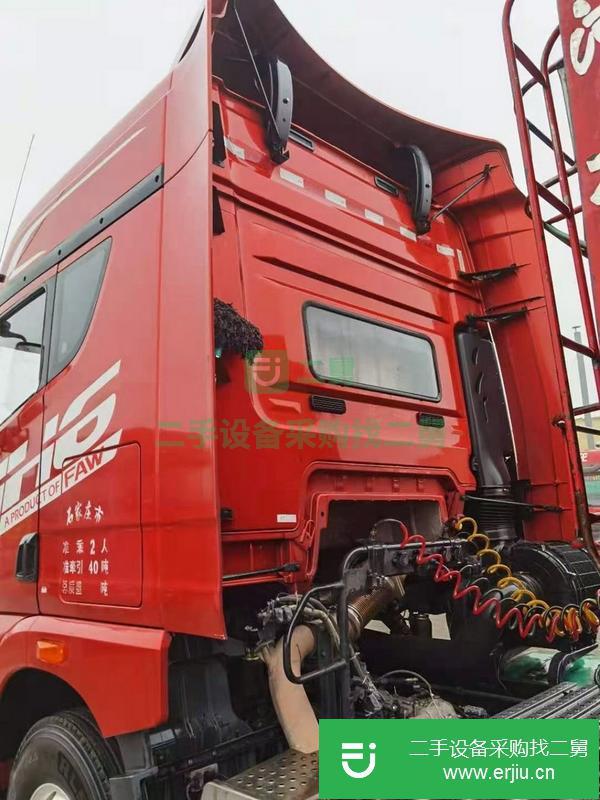 吉林出售二手全保險解放牽引車雙驅，輪胎九成新