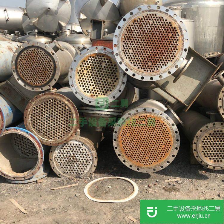 山東出售二手列管不銹鋼冷凝器