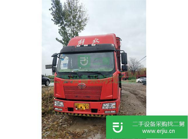河北出售二手一汽解放J6高欄貨車(chē)