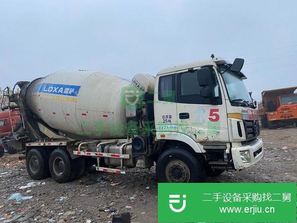 遼寧出售二手11年歐曼14方國三攪拌罐車