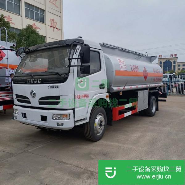 甘肅出售二手東風福瑞卡8噸150馬力油罐車質量好