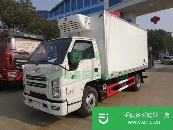湖南出售二手江鈴順達4.2米國六115馬力冷藏車