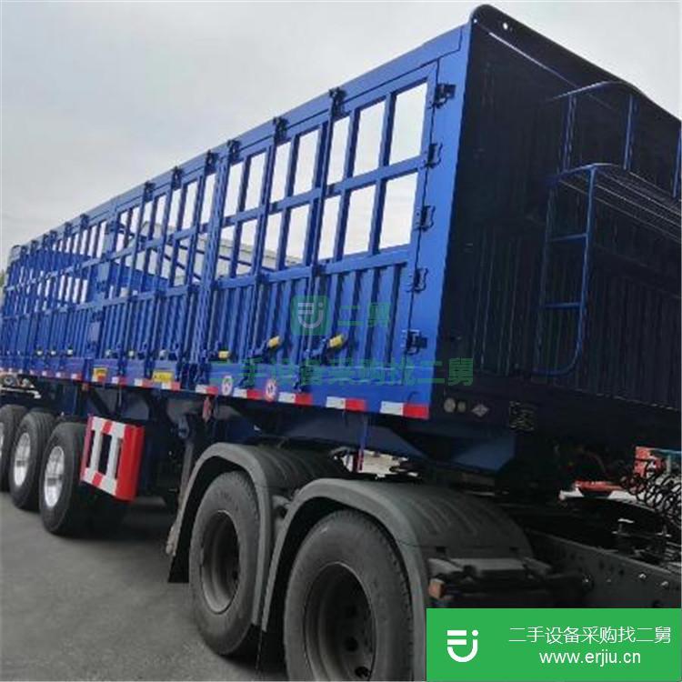 山東出售二手輕型蒼欄半掛車