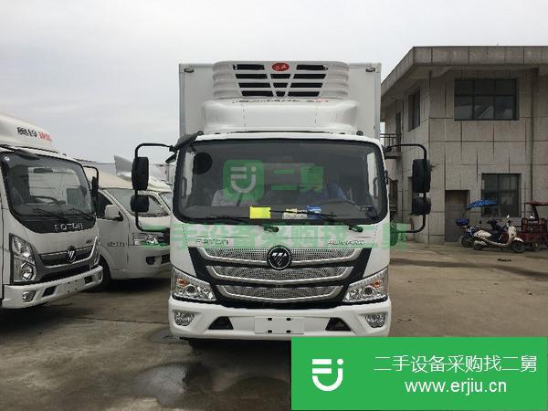 江蘇出售二手福田歐馬可4米2141馬力冷藏車