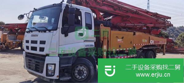 湖南出售二手三一國四49米泵車
