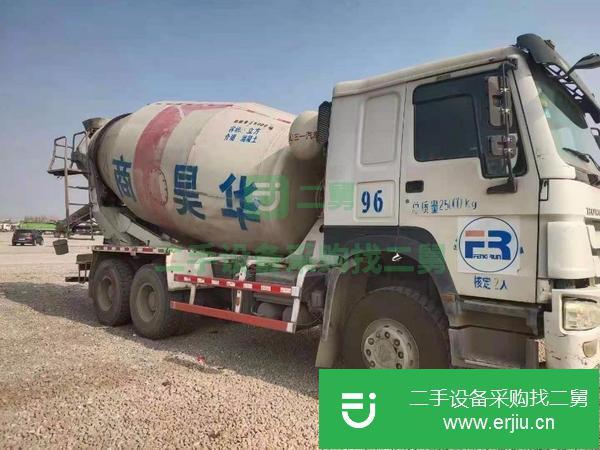 江西出售二手14年國四豪沃大12方攪拌車,三一上裝 原車原版
