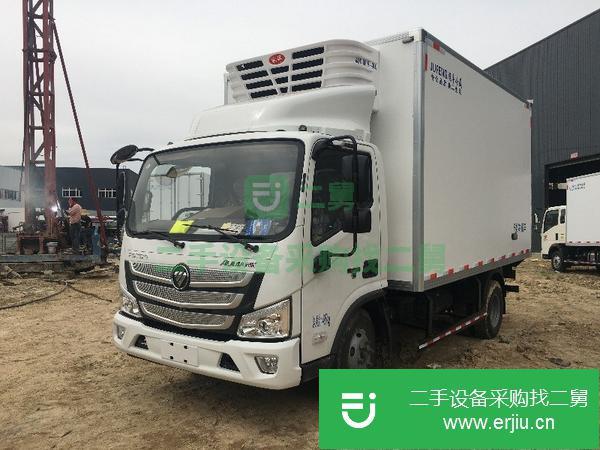 江蘇出售二手福田歐馬可4米2141馬力冷藏車