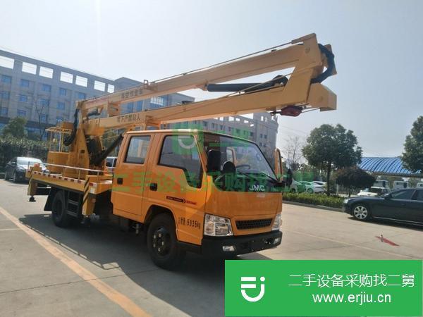 甘肅出售二手16米曲臂式高空作業車
