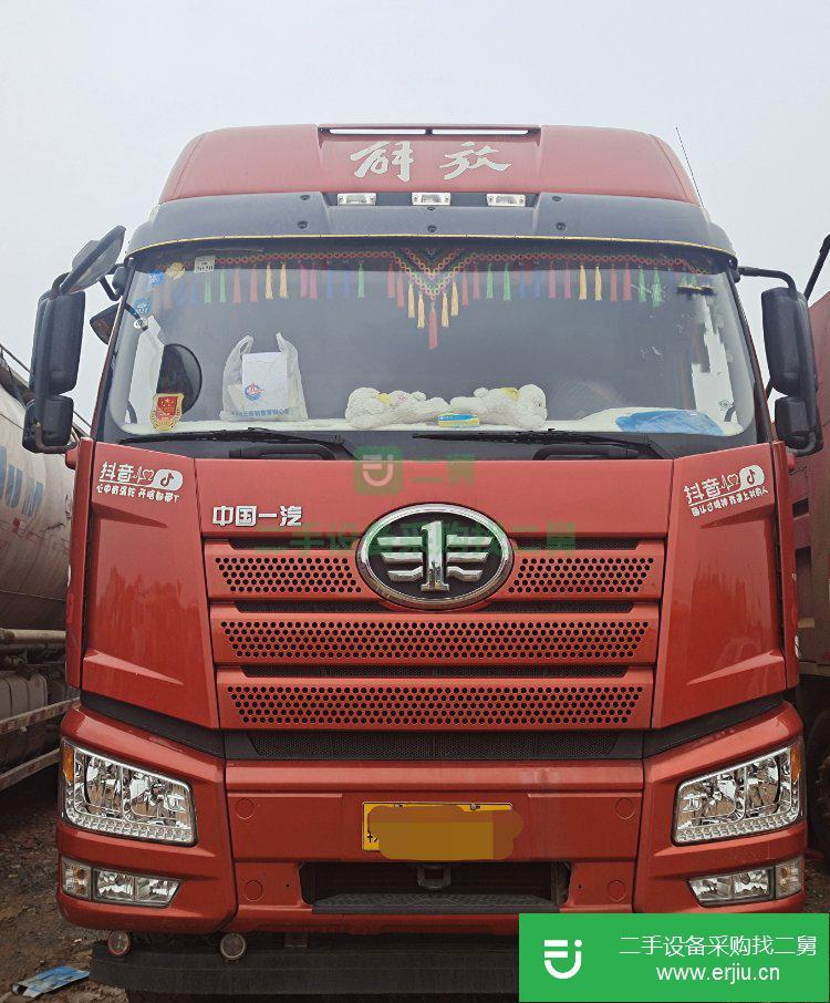 江西出售二手一汽解放500馬力自卸車