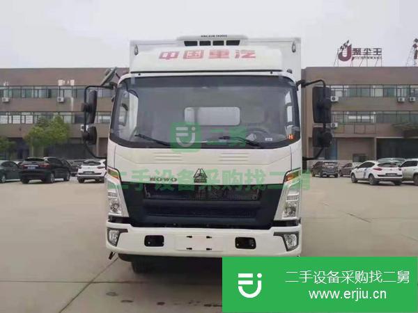 湖北出售二手重汽豪沃143馬力冷藏車