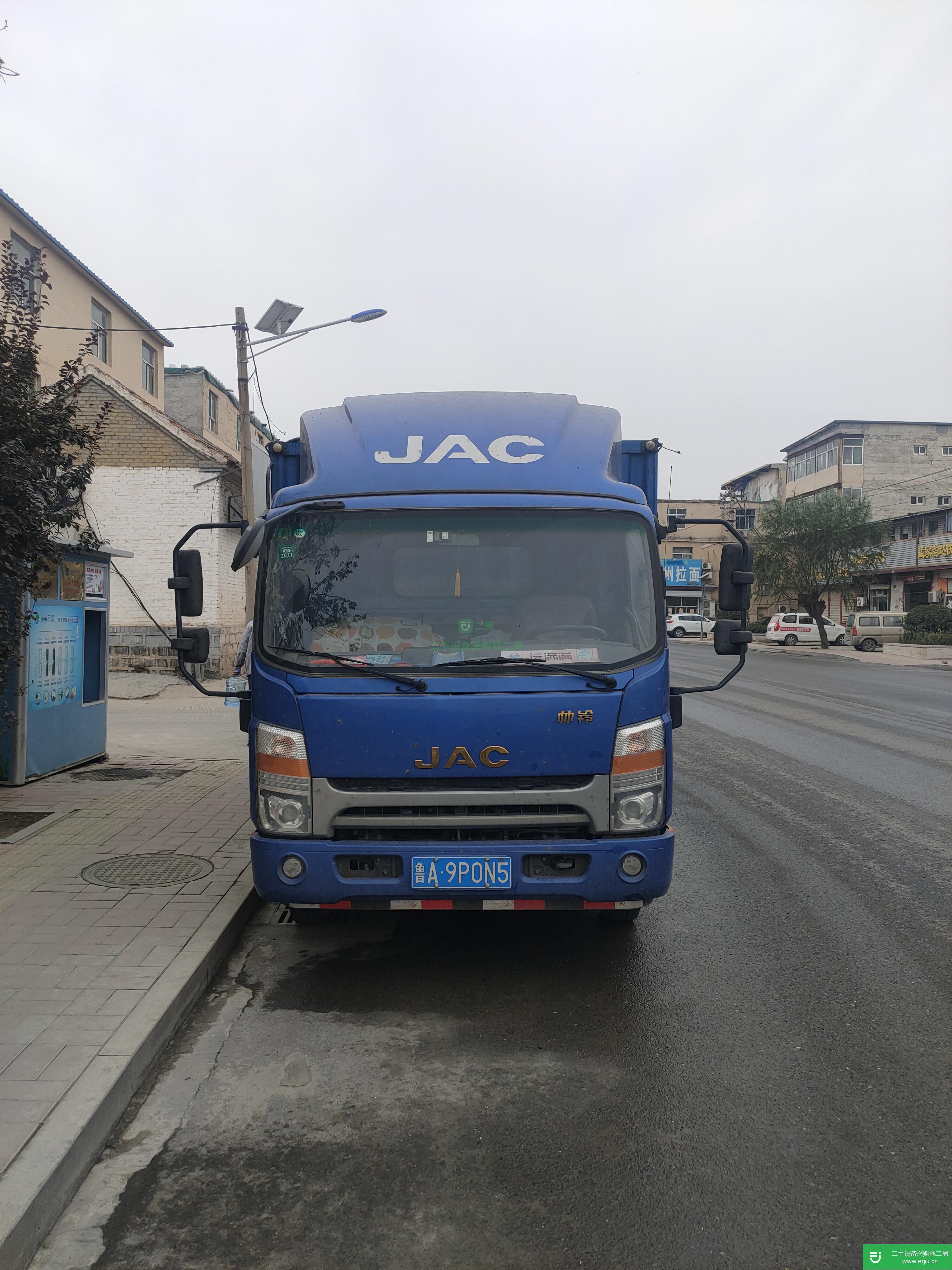 山東出售二手江淮帥鈴高欄貨車
