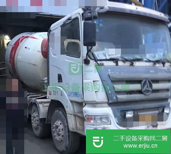 廣西出售二手四橋三一日野發動機攪拌車14方國三四軸