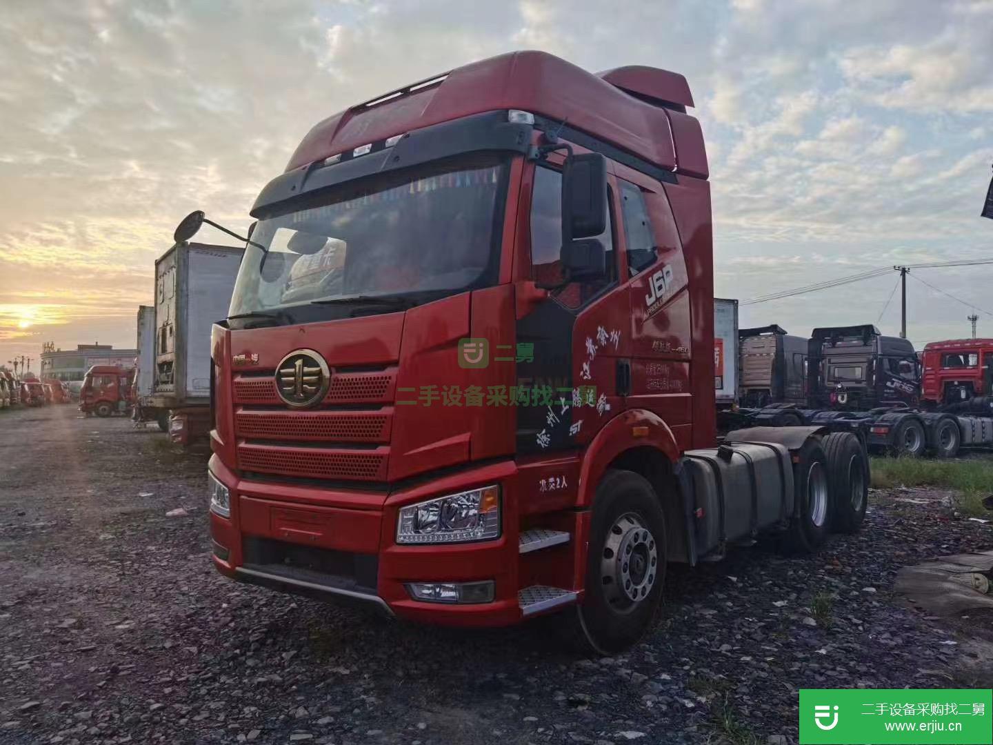 山東出售二手一汽解放460馬力牽引車