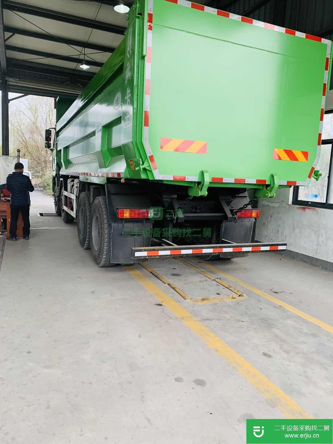 浙江出售二手一汽解放375馬力自卸車