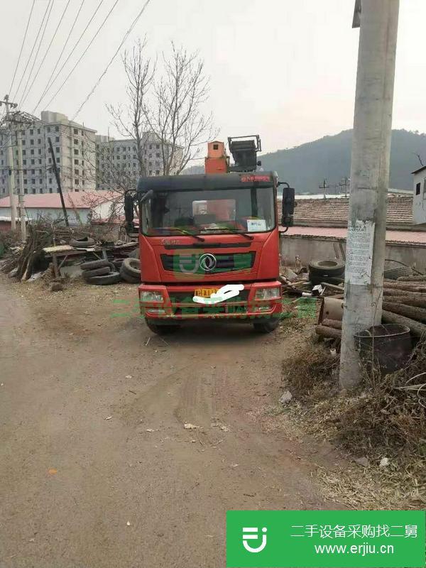 河北出售二手石煤14噸后八輪隨車吊