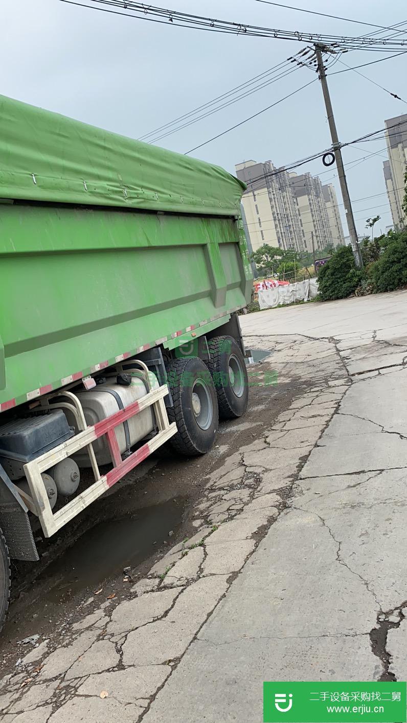 浙江出售二手一汽解放375馬力自卸車