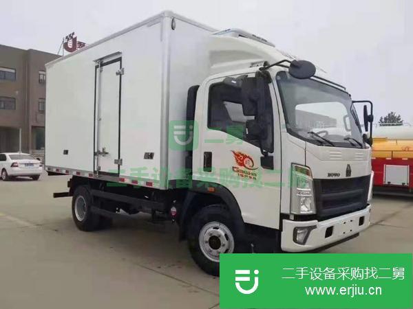 湖北出售二手重汽豪沃143馬力冷藏車
