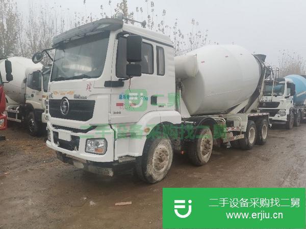 河北出售二手18年輕量化15方德龍攪拌車，手續齊全包提檔過戶