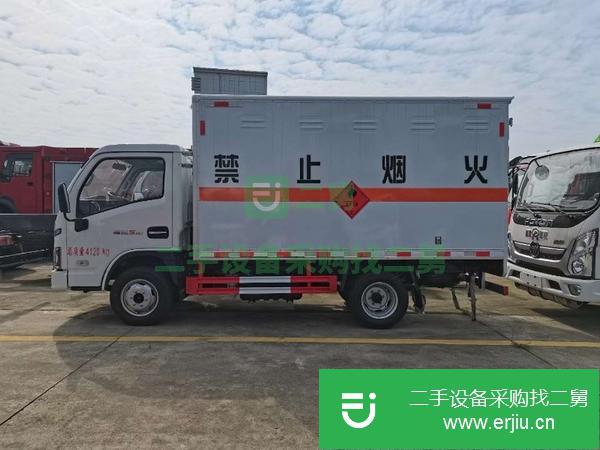陜西出售二手3類甲醇危險品廂式運輸車可以提檔