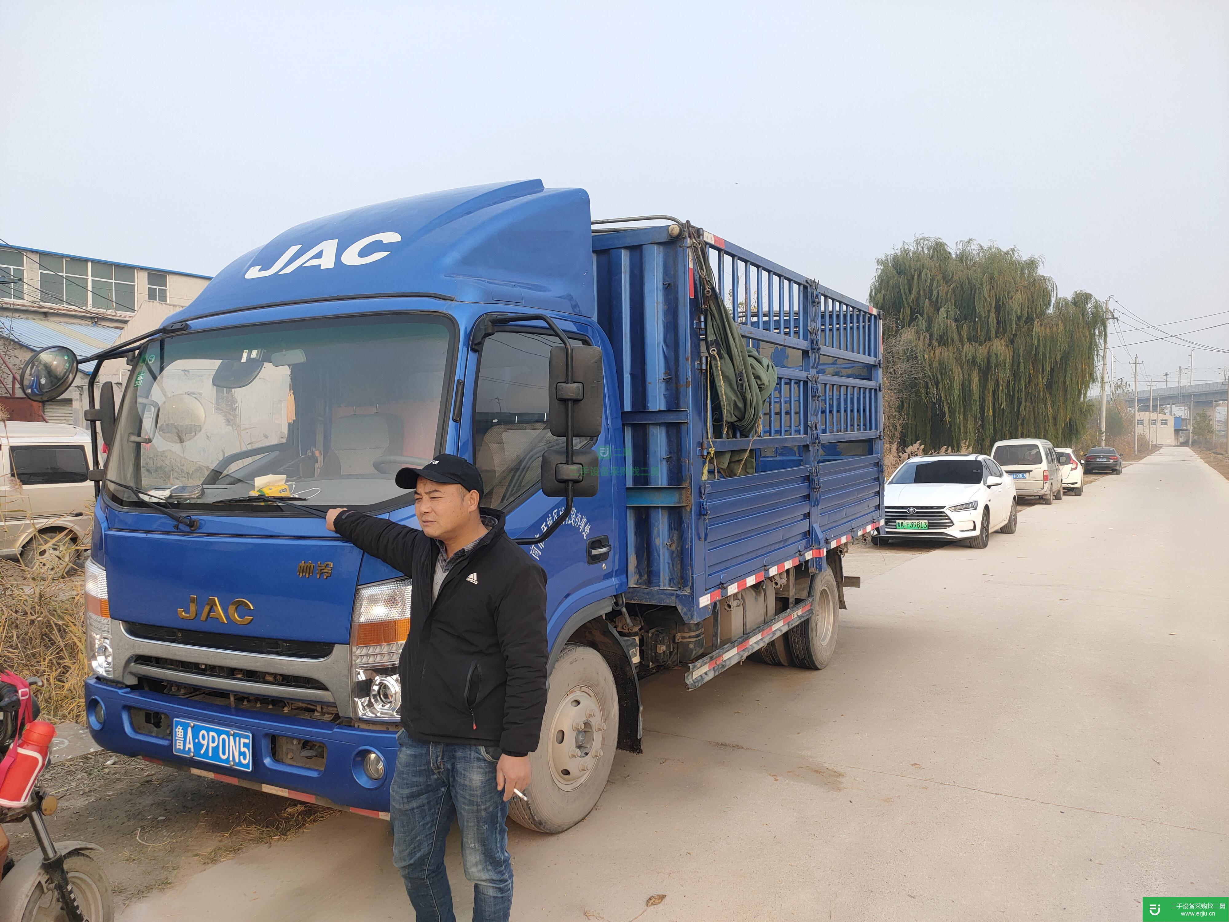 山東出售二手江淮帥鈴高欄貨車