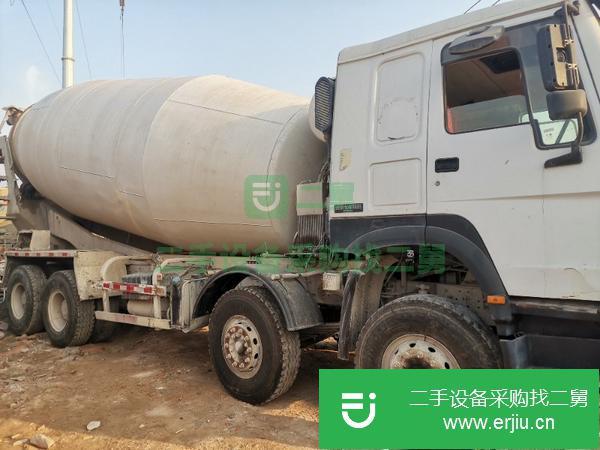 山東出售二手豪沃前四后八20方攪拌車