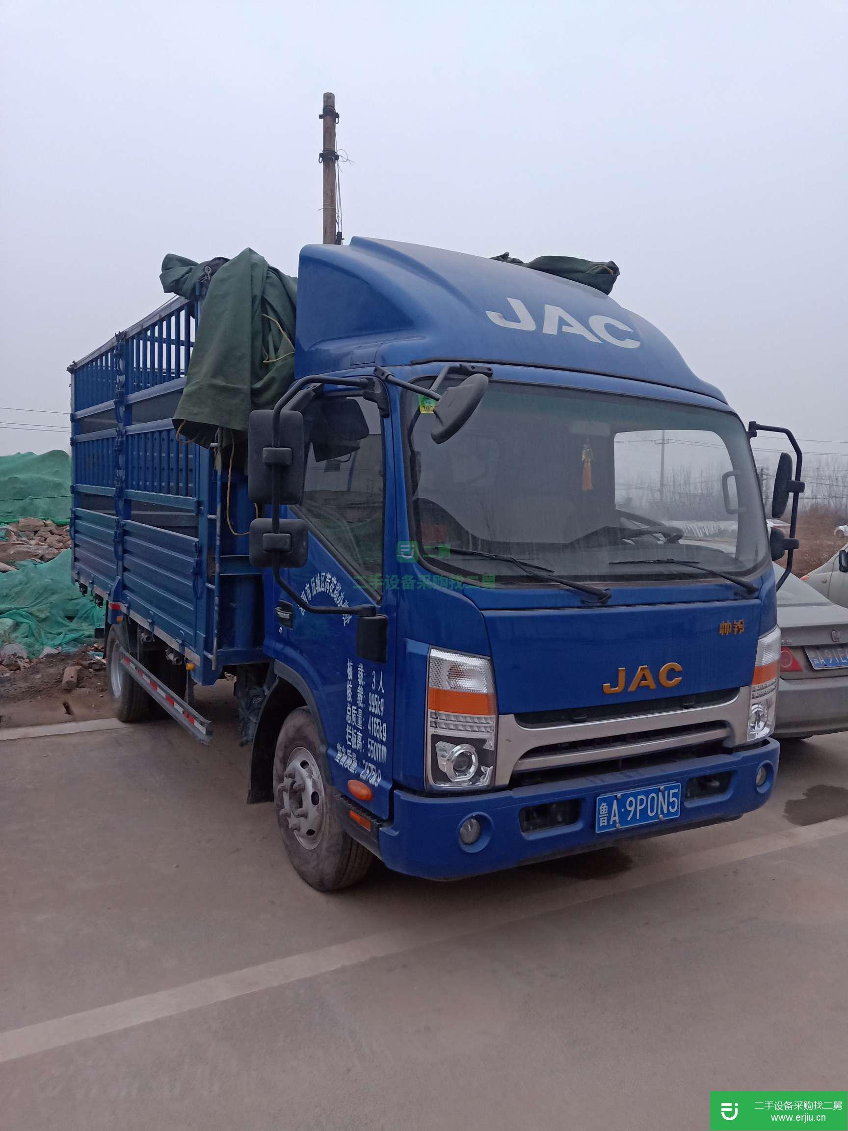 山東出售二手江淮帥鈴高欄貨車
