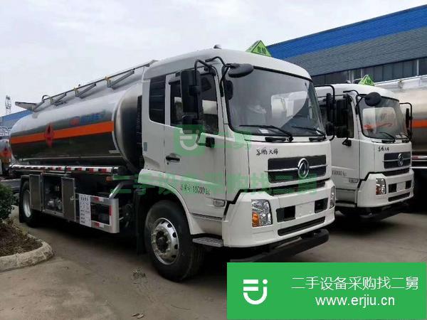 廣東出售二手東風天龍16.8方油罐車