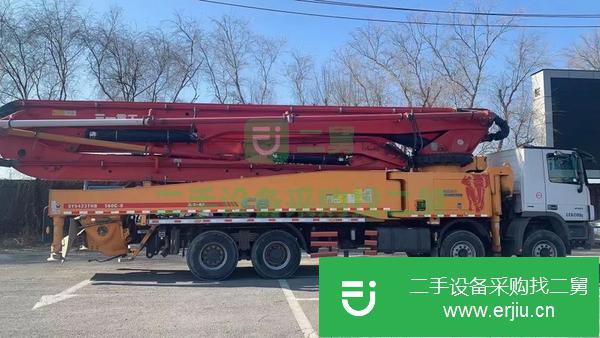 重慶出售二手14年國四56米原車原版泵車