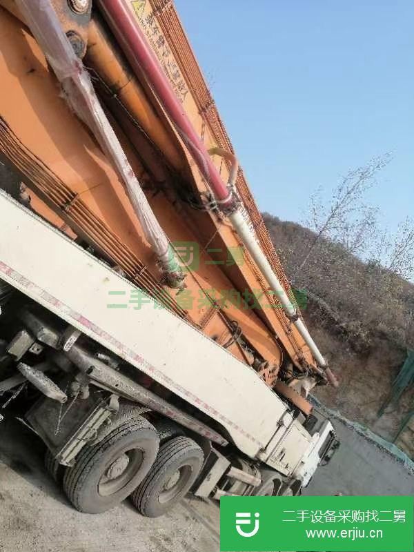 山東出售二手中聯56米泵車續齊全包提檔