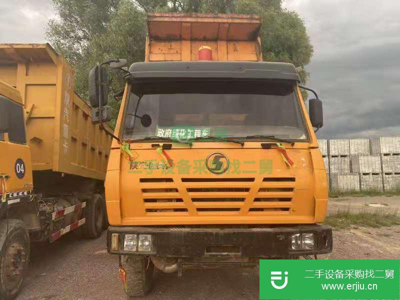 山西出售二手陜汽重卡340馬力自卸車